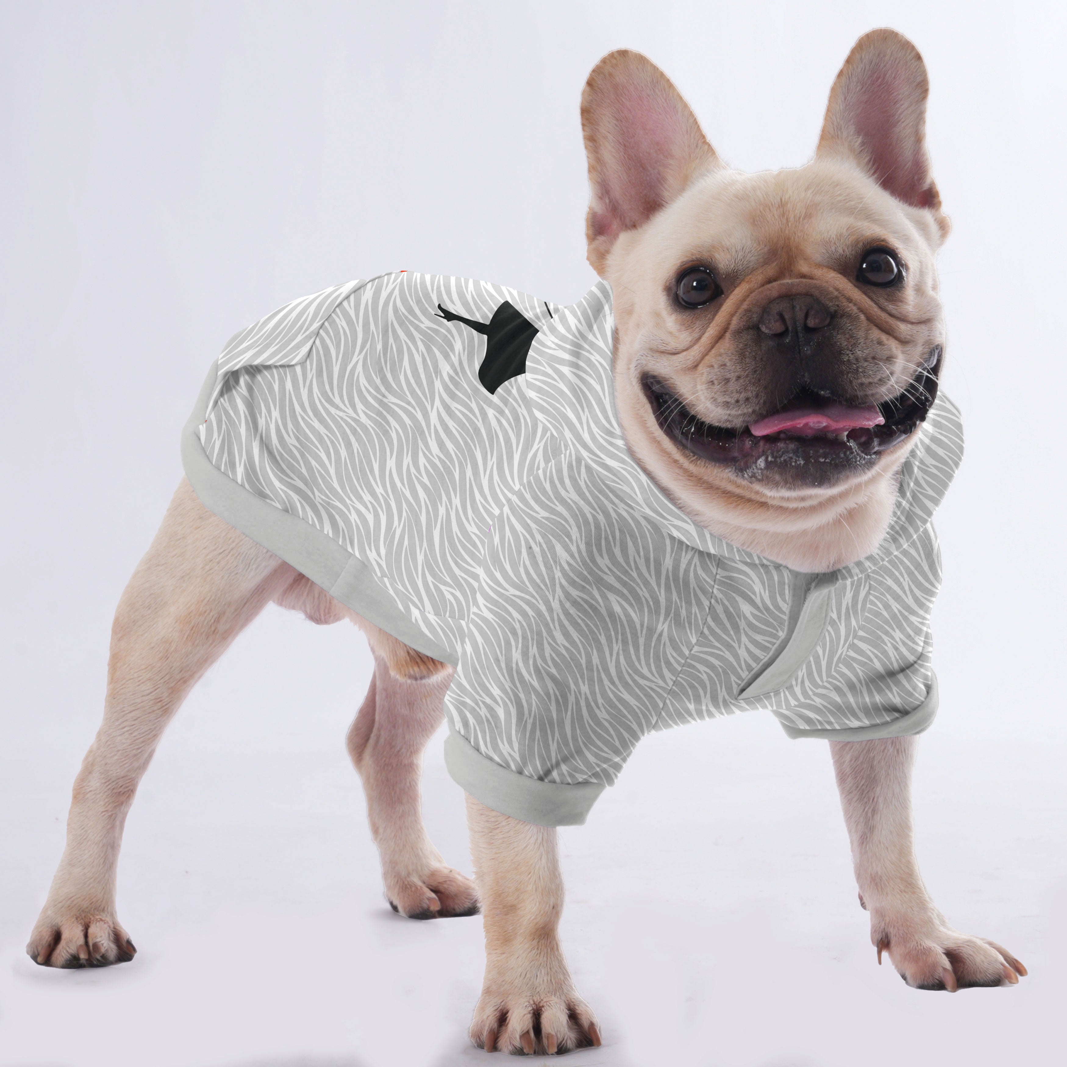 Frenchie-Fan Custom French Bulldog Hoodies Featuring Your Dog's Name ...