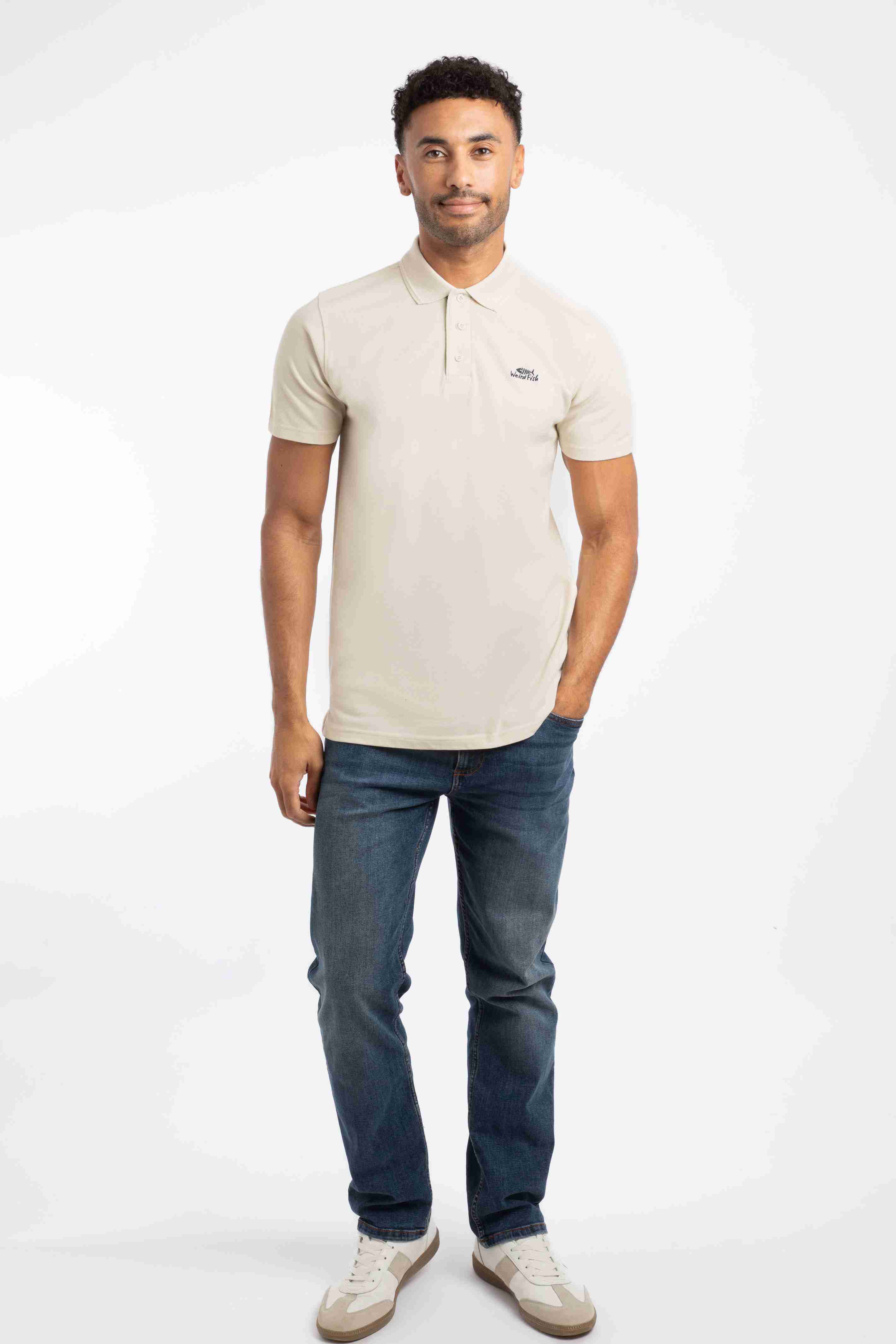 Miles Pique Polo Shirt String