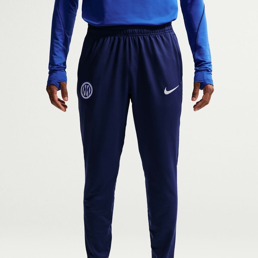 [LK] Inter Trousers Dri FIT Strike Void/Lyon Blue/White Training Blue Kit