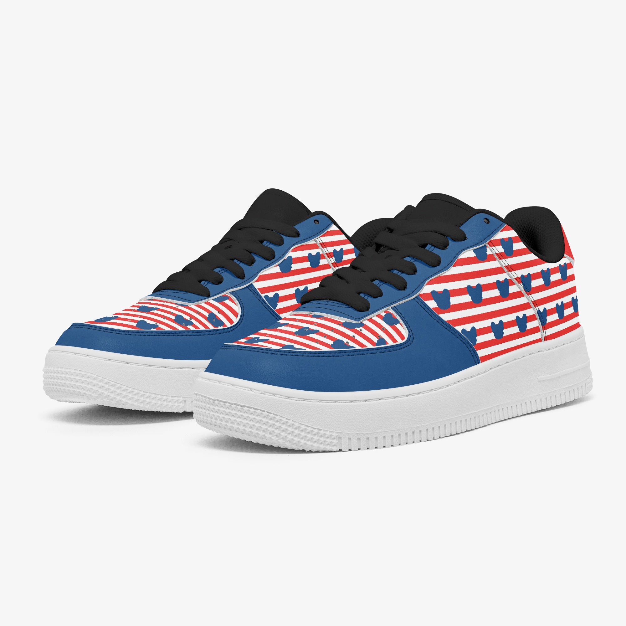 Oil - Low-Top Leather Sneakers