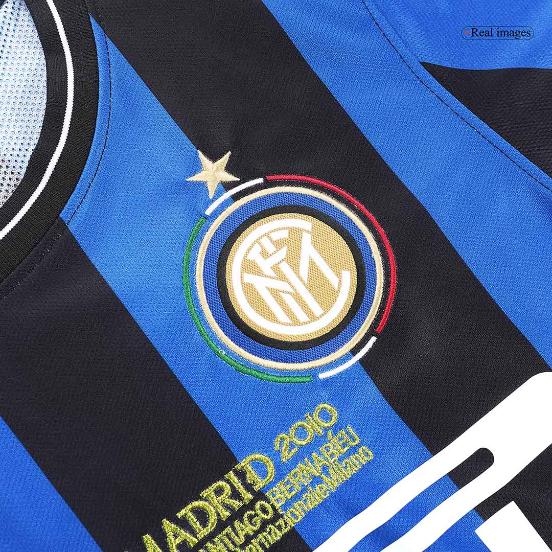 Retro 2009/10 Inter Milan Home Soccer Jersey - UCL FinalAuthentic Kit