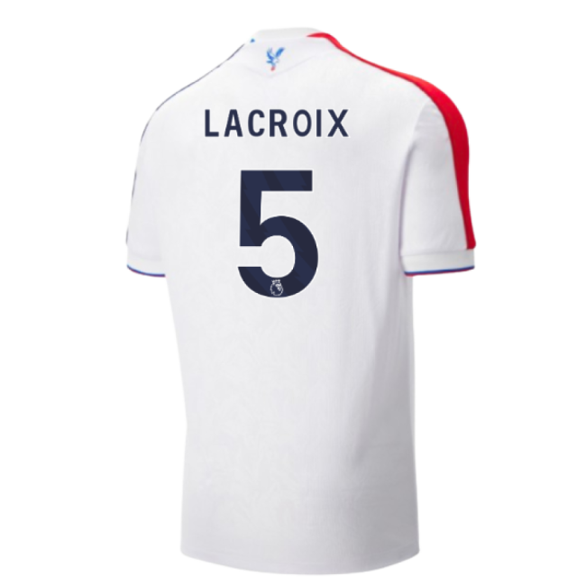 Passionate Crystal Palace Crystal Palace Away Shirt Lacroix #5 Eli...