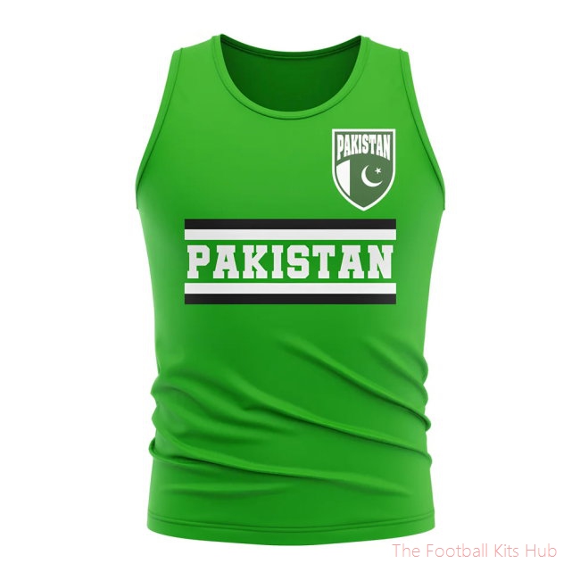 Pakistan Core Football Country Sleeveless Tee (Green)