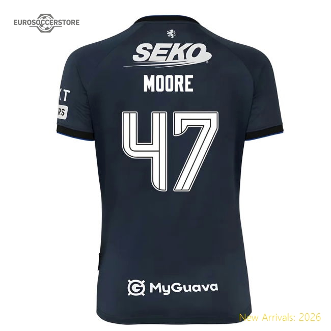 Football Team Moore Modern Womens Jersey Smart Fabric Moisture-wicking