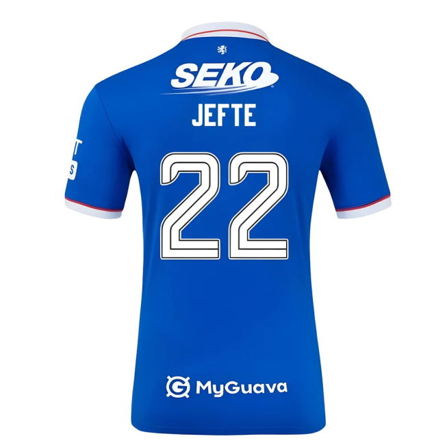 Glasgow Rangers Jefte 2 #2 2024-2025 Season Value For Money