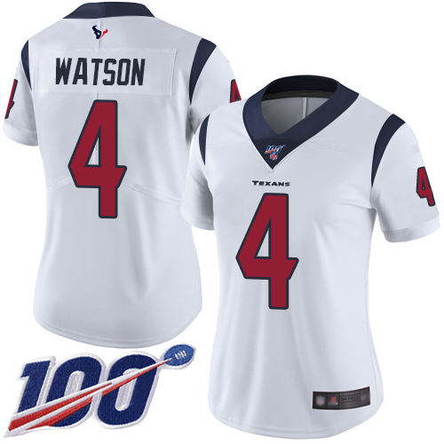 Authentic NFL H T Texans #4 Deshaun Watson Team Color Limited Jersey
