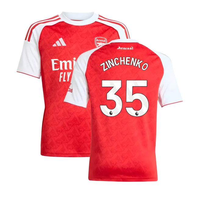 2025-20 Arsenal Authentic Home Jersey Zinchenko #35 L M S Kids