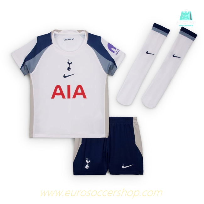 2025-2026 Tottenham Home Little Kids Mini Kit (Kane 10)