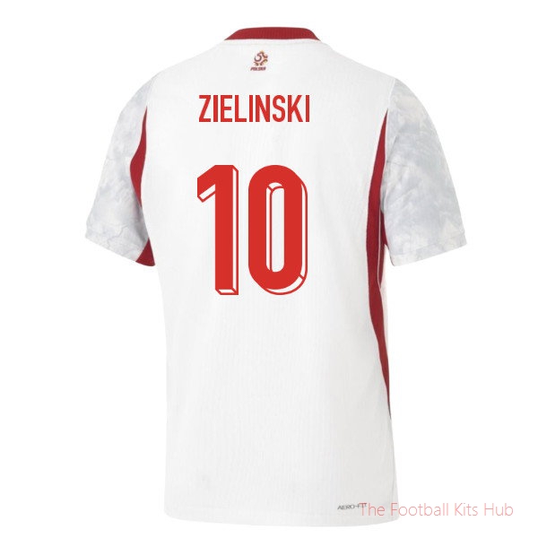 Team Football Poland 2026-2027 Home Shirt (Zielinski 10)