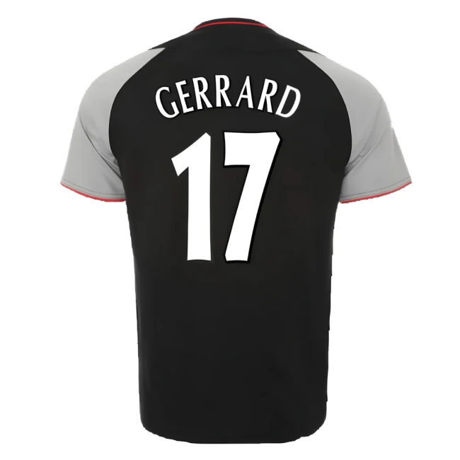 Superior Soccer Jersey 2002-2003 LIV Away Rare Find GERRARD 17 Ad#957