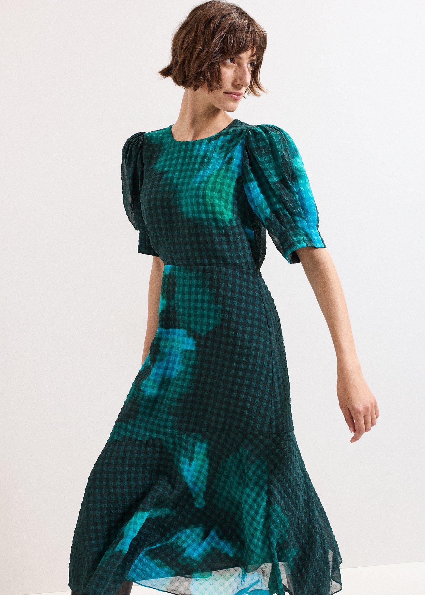 Petite Nancy Floral Midi Dress