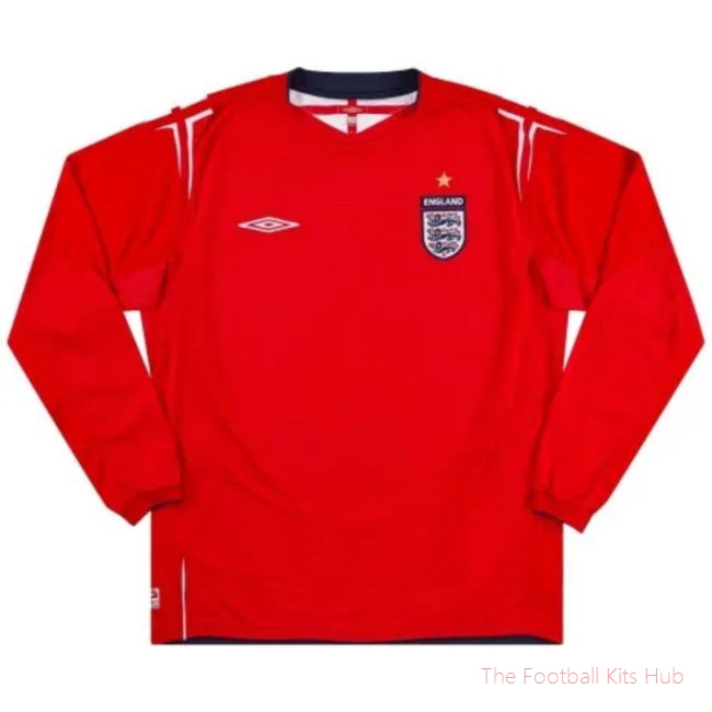 England 2004-06 Away L/S Shirt (XXL) (Excellent)