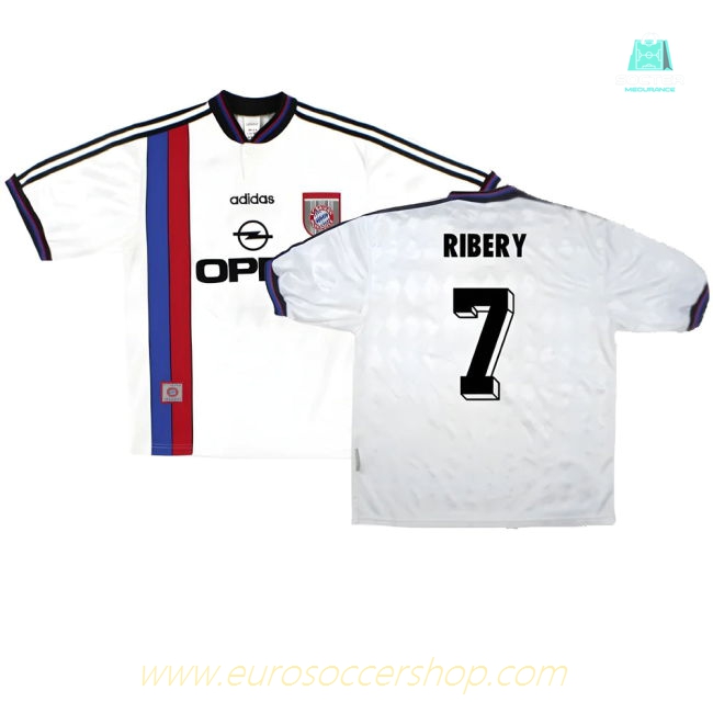 Bayern Munich 1996-98 Away Shirt ((Very Good) S) (Ribery 7)