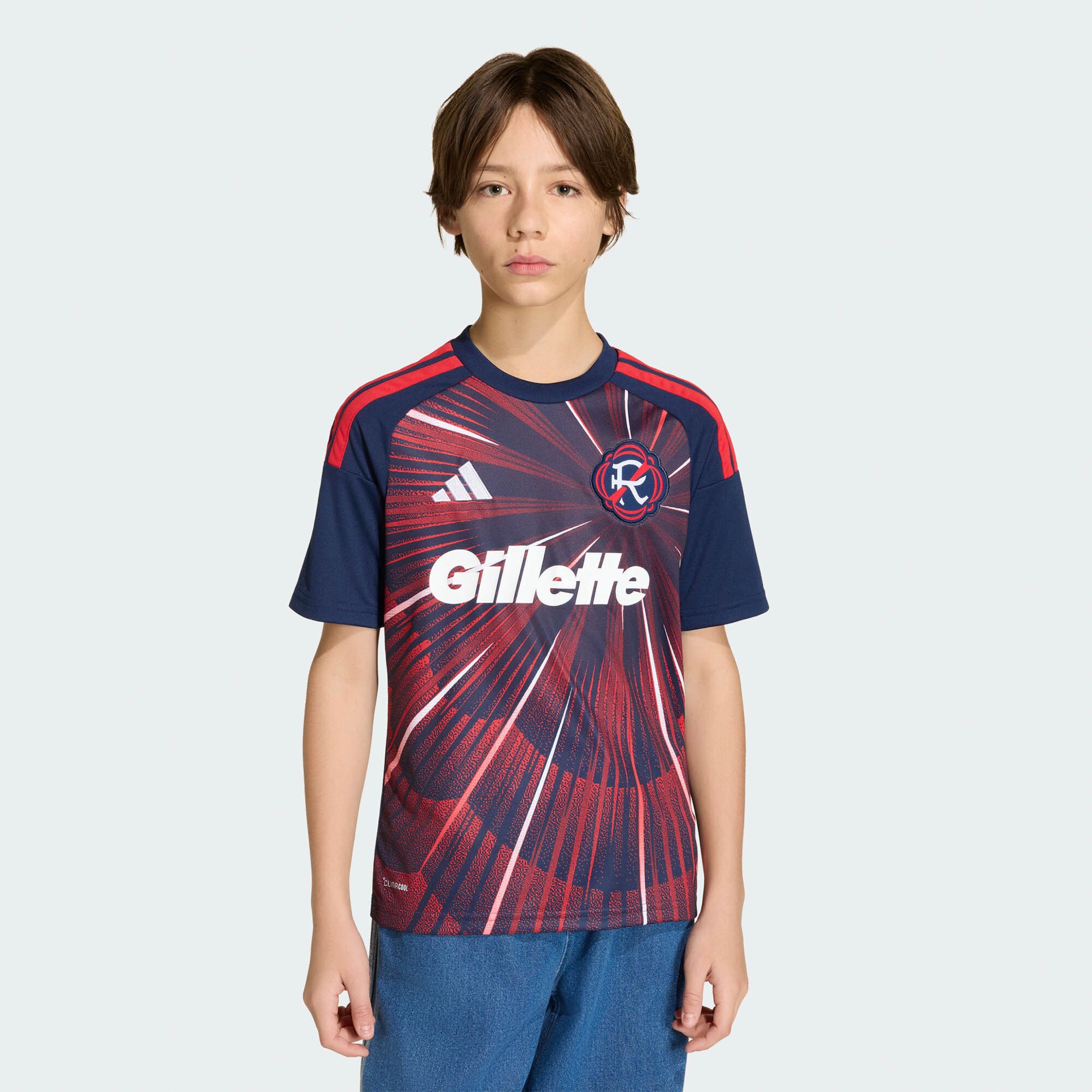 [SJH] New England Revolution Youth 2026 Independence Day Replica Jersey - Blue