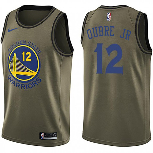 High-Quality Warriors #12 Kelly Oubre 2024 Icon NBA Swingman Jersey