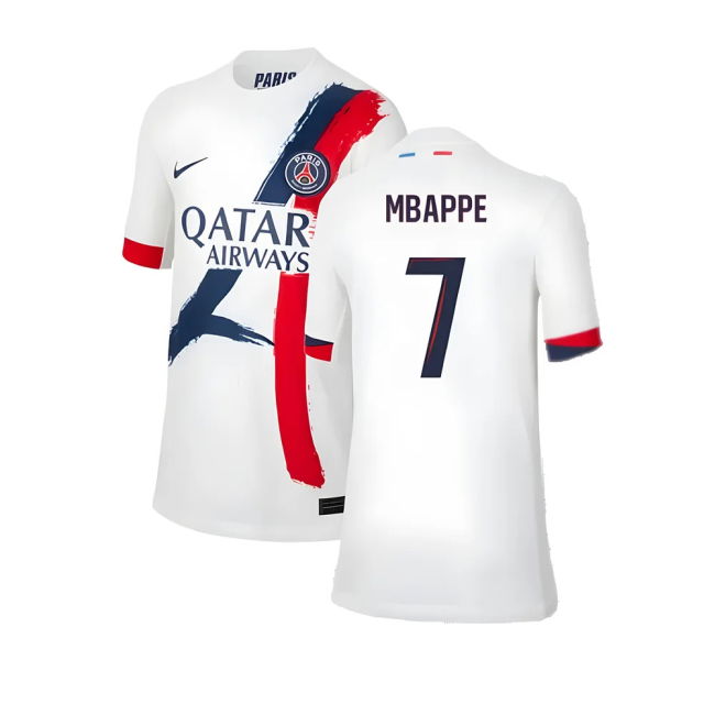 Match Quality PSG 2024-2025 Away Uniform (Mbappe 7) (Kids)