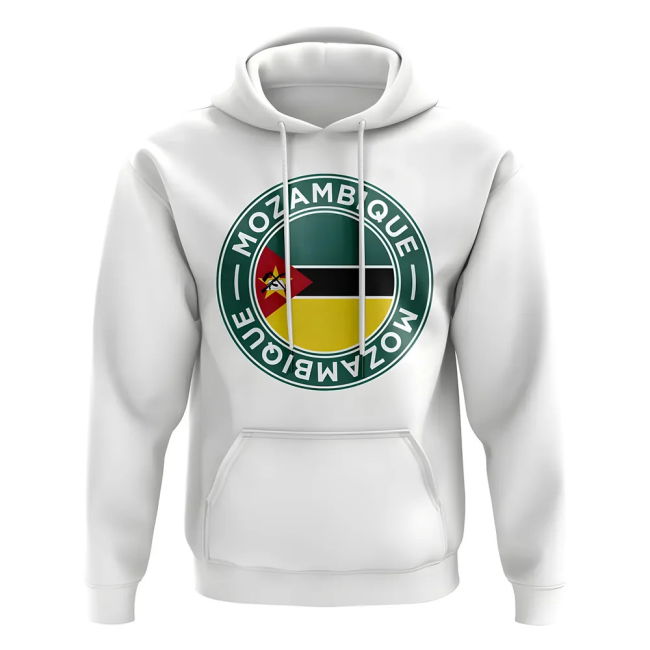 Performance-Driven Championship Mozambique Football Badge Hoodie