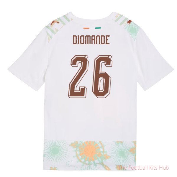 2026-2027 Ivory Coast Away Shirt (Kids) (Diomande 26)