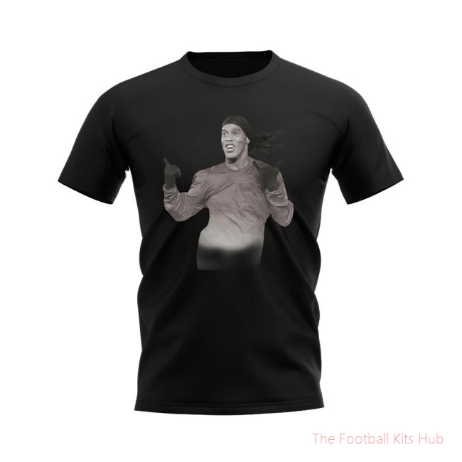 Ronaldinho Brazil Legend T-Shirt (Black)