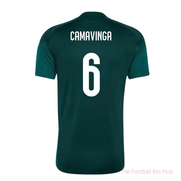 Premium Real Madrid 2026-2027 Training Jersey (Camavinga 6)