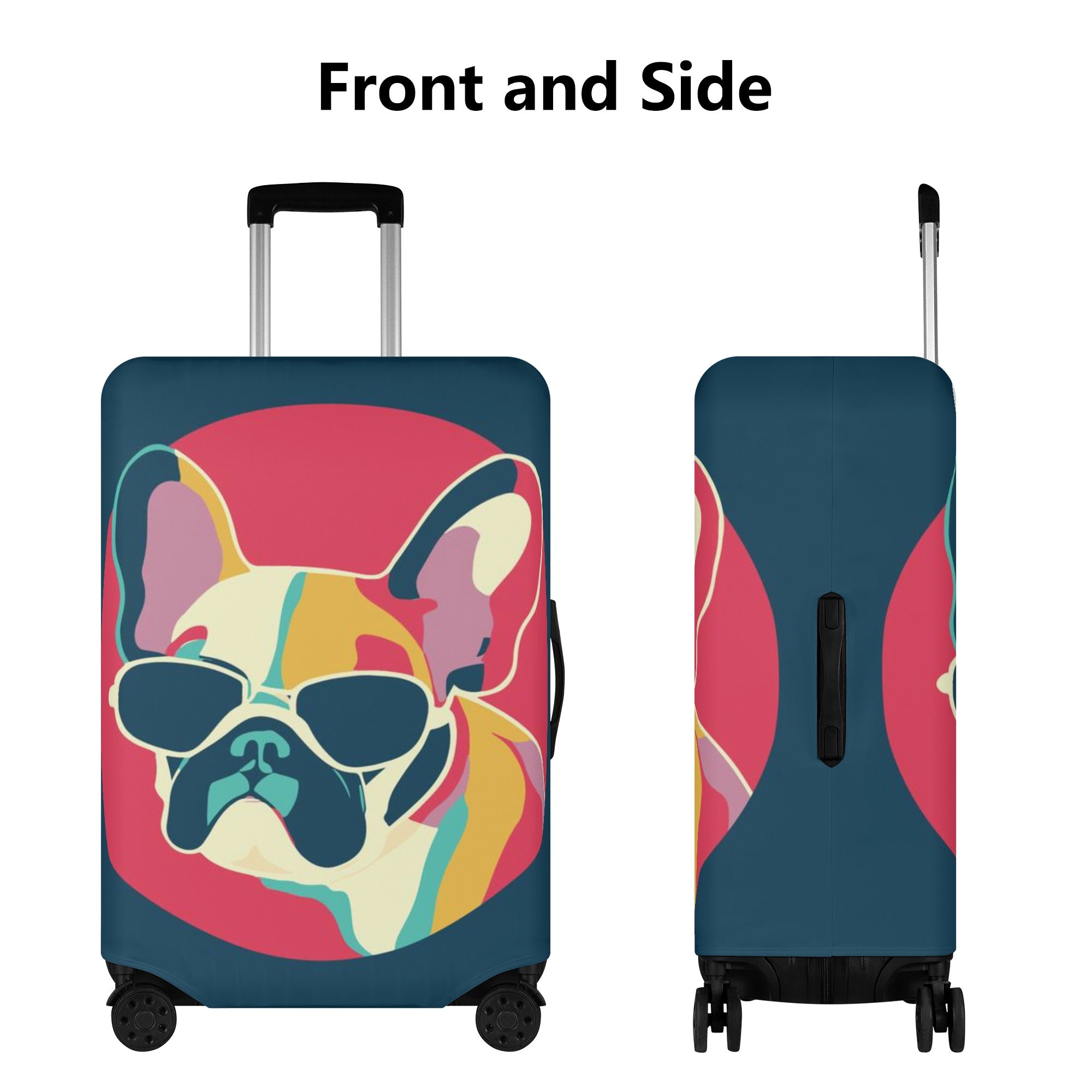 French Bulldog Prince Luggage Cover Practical Pet Supply