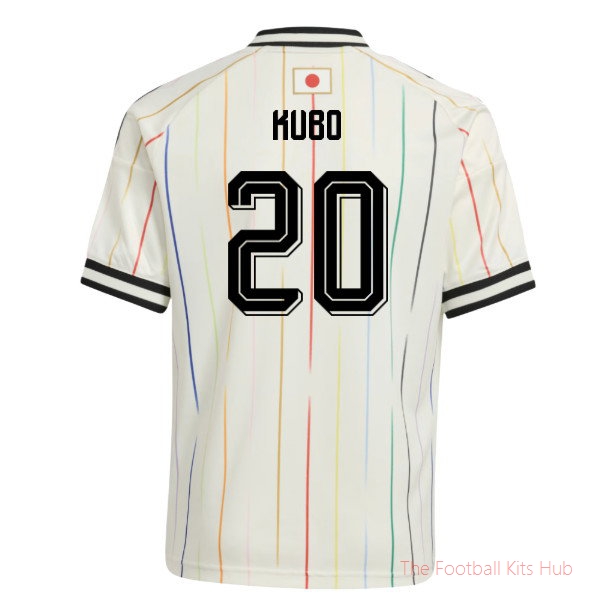 Breathable Replica Japan 2026-2027 Away Shirt (Kids) (Kubo 20)