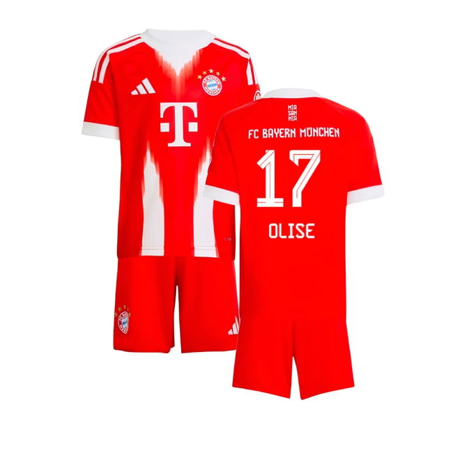 2025-2026 Home Kit by Bayern Munich Mini (Unisex