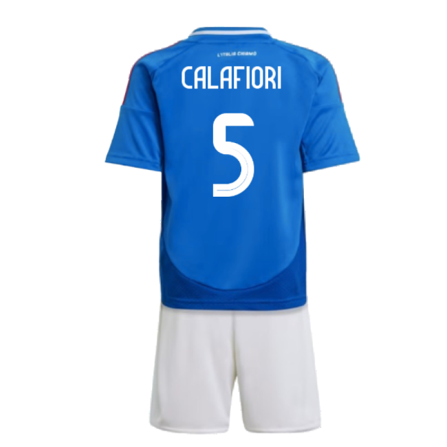 2024-2025 Home National Team Kit Calafiori 5 2-3 Years For Football Fans