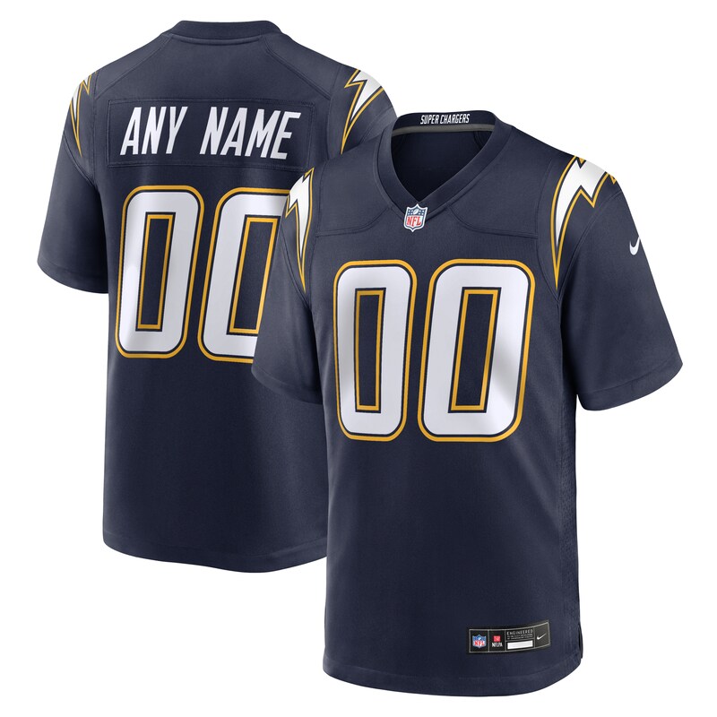 None  LA Chargers Dynamic Top-Grade Jersey Football Apparel