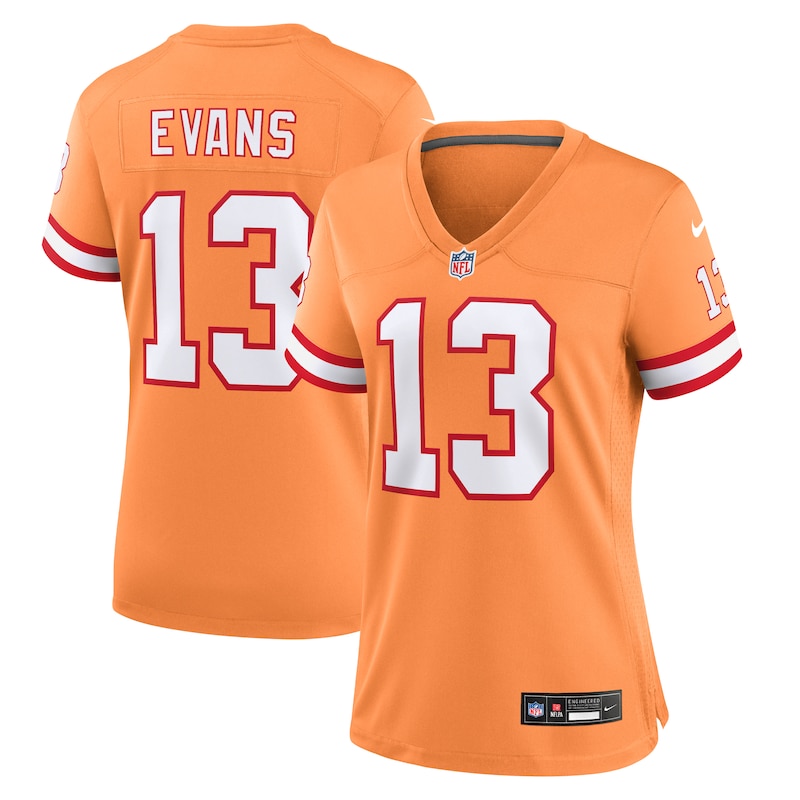 None Mike Evans Champion TB Buccaneers Elite Jersey Game Day Wear