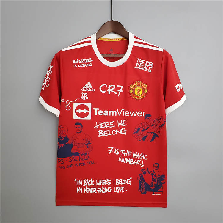 Elite Series Man Utd Manchester United 21-22 Kit Home Red Ronaldo 7