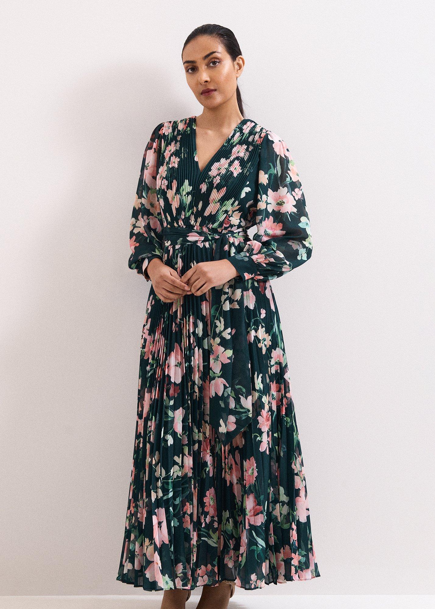 Petite Rosa Floral Maxi Dress