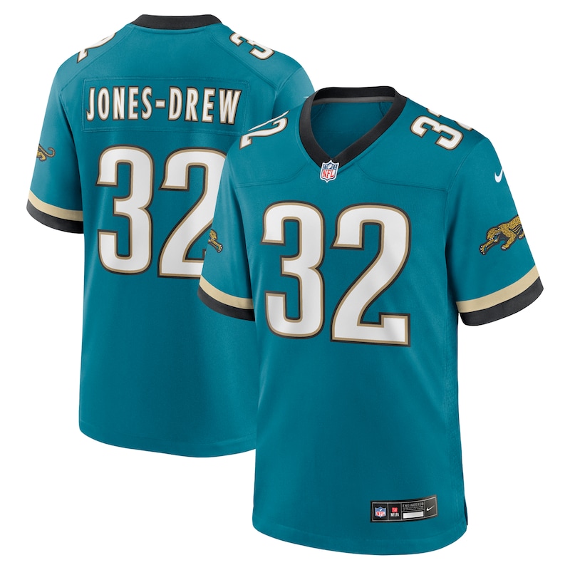 None Maurice Jones-Drew JAX Jaguars Durable Fan Apparel Game Day Wear