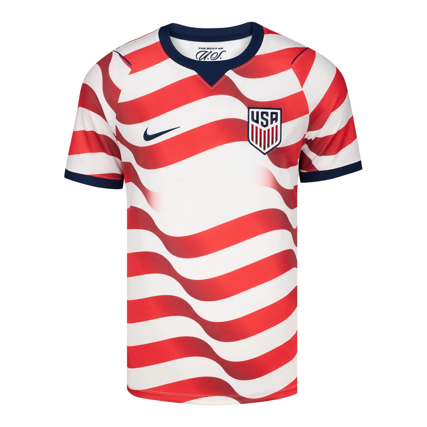 USA 2026 Home Jersey Women's - Wavy Stripe Edition