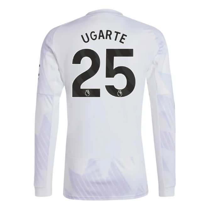 2025-2026 Man Utd Long Sleeve Away Top (Ugarte 25)