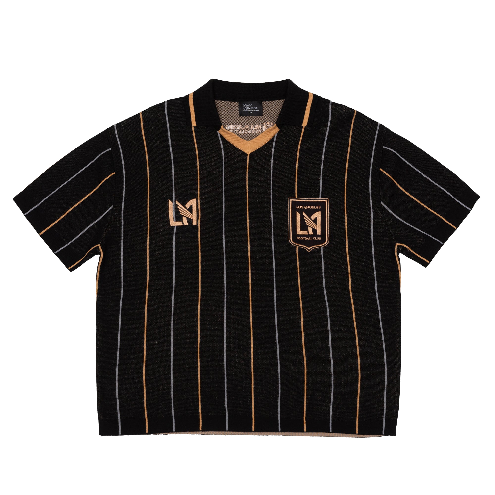 [SJH] Son Heung-Min LAFC Peace Collective Knit Fashion Jersey Top - Black