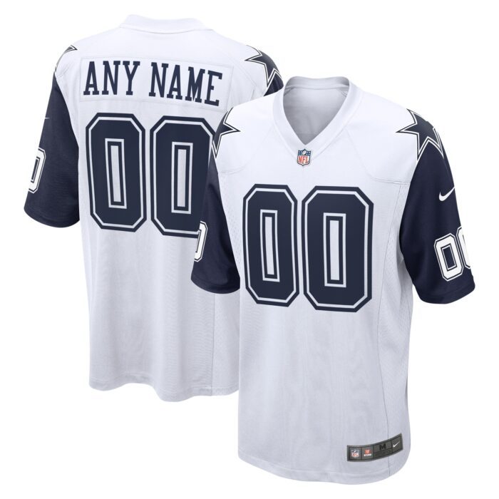 None Men's DAL Cowboys Iconic High-Quality Jersey Game Day Wear