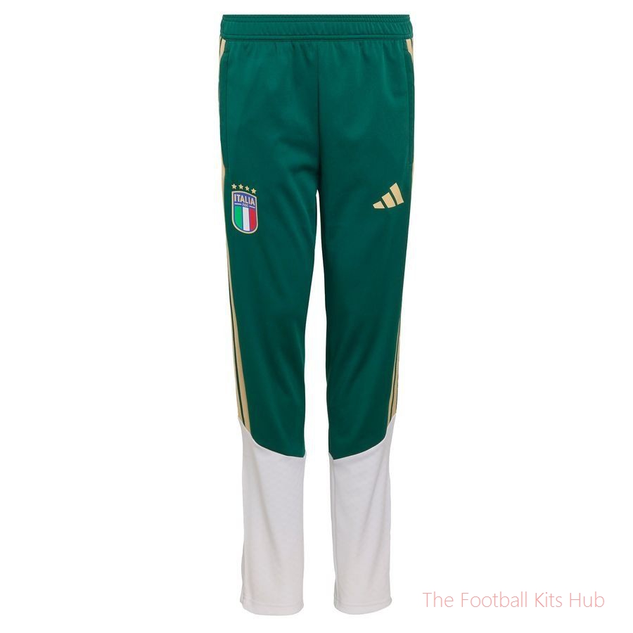 Italy Training Trousers Tiro 26 - Core Green/White Kids
