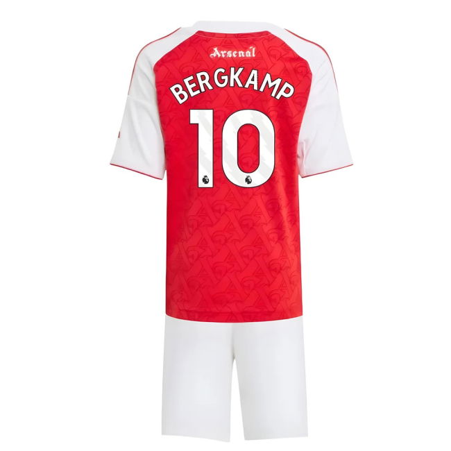 Arsenal EPL Team Trendy Home Match Shirt (Bergkamp 10)