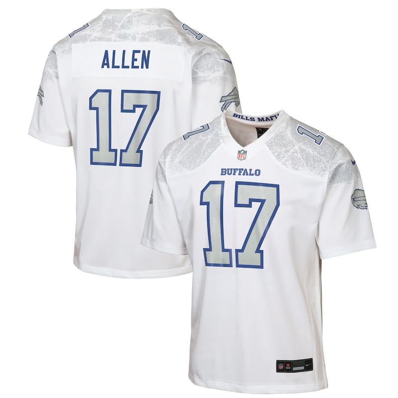 None Josh Allen BUF Bills Official Game Jersey Game Day Wear