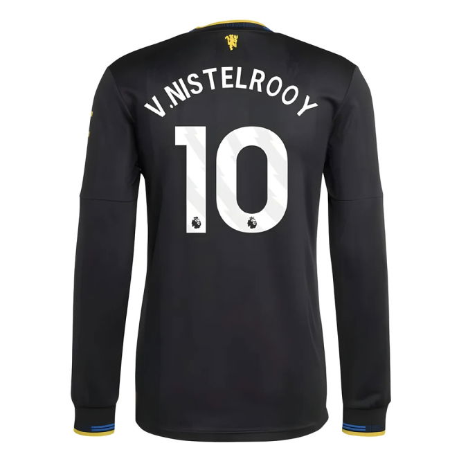2025-2026 Man Utd Authentic Long Sleeve Third Jersey (V.Nistelrooy 10)