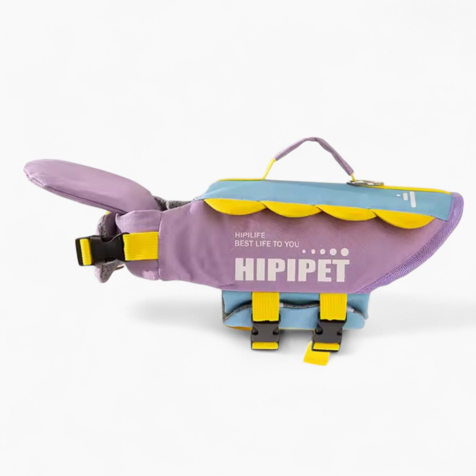 PawBuoy Frenchie Life Vest with Chin Support – Adjustable Cartoon Dog Float Jacket