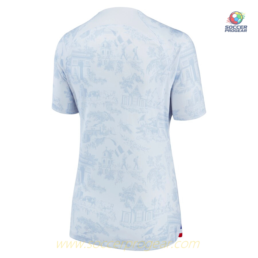 2022 WORLD CUP AWAY FRENCH TEAM WOMEN'S JERSEY