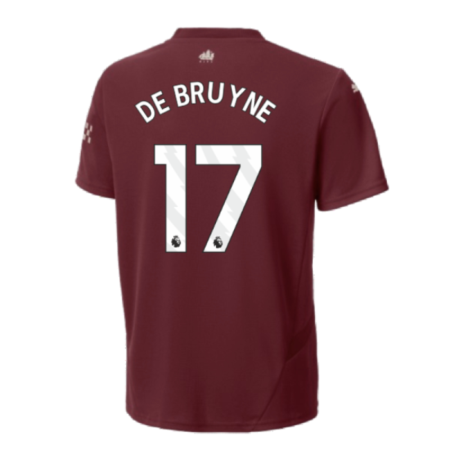 2024-2025 Man City Shirt (Kids) (De Bruyne 17) (Kids) | Affordable