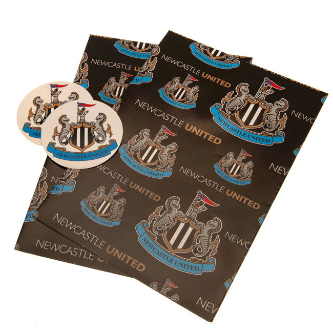 Newcastle United FC Text Gift Wrap (Fan Favorite)