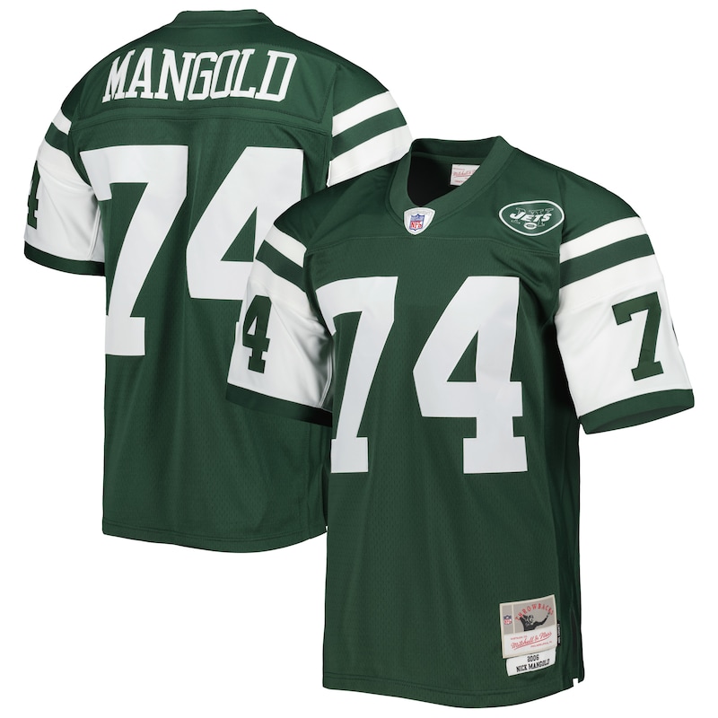 None Nick Mangold New York Jets Historic Franchise Collector's Item