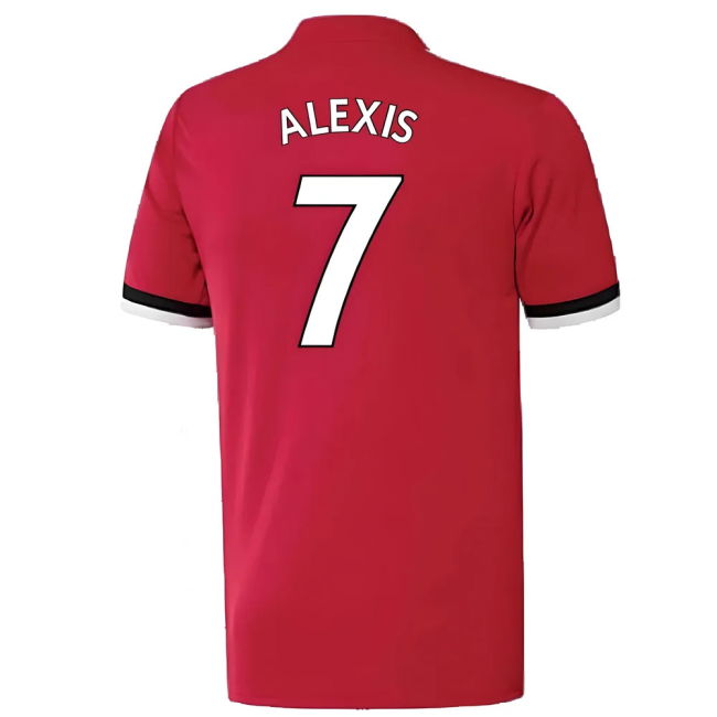 Manchester United 2017-18 Home Shirt ((Excellent) 4-5 Year) (Alexis 7)