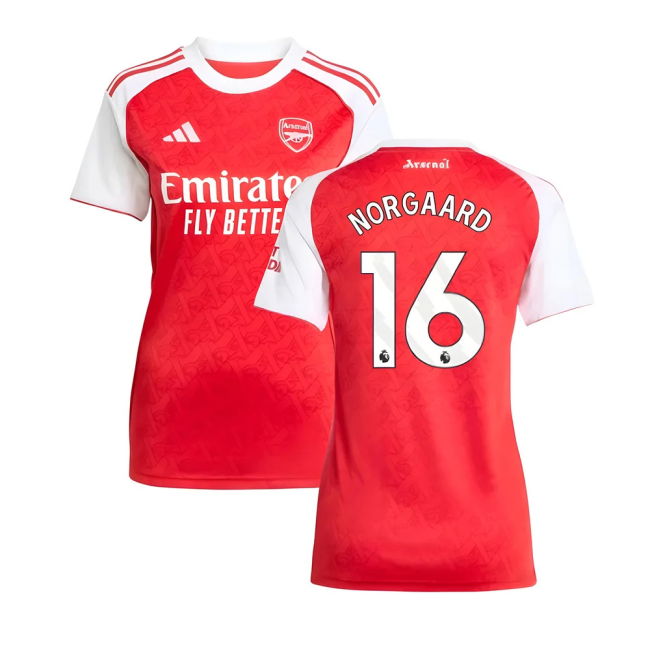 2025-20 Arsenal Home Soccer Jersey Norgaard 16 L M Women S