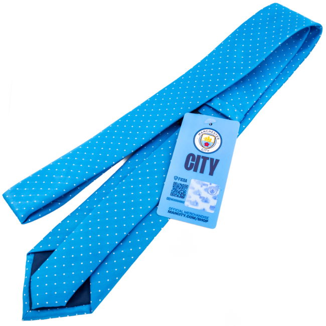Manchester City FC Sky Blue Tie (Collector's Item)