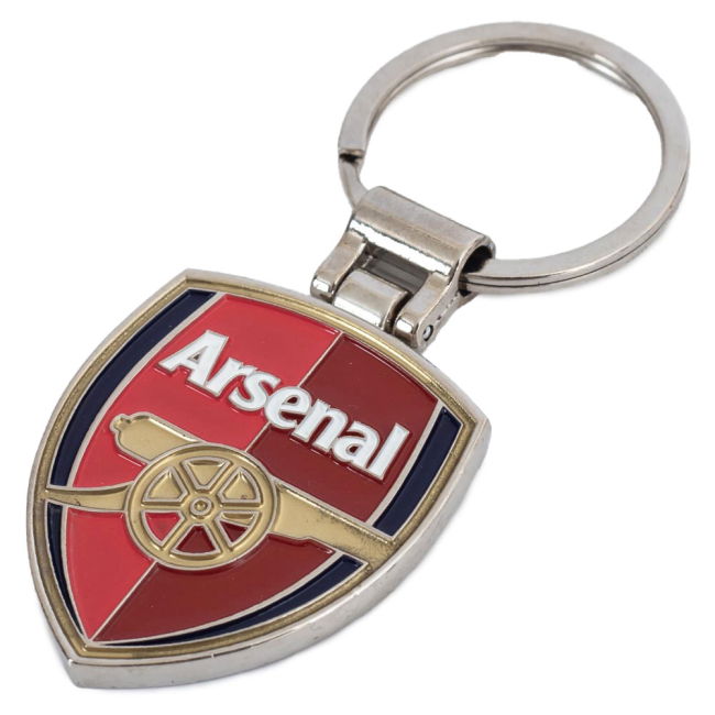 Arsenal FC Boxed Crest Keyring - fan gear